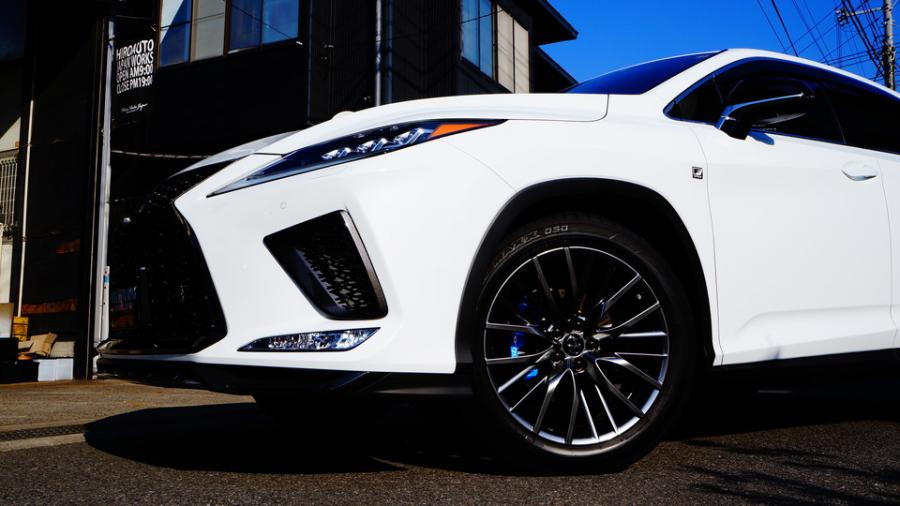 キャリパー塗装施工事例：レクサス200　キャリパー塗装ローター塗装COLOR:#1111 Charm gross candy blue＆#003 Tokyo midnight gold　ローター加工Type:C6S8D IMG20_2224_tZrqOc_sub7.jpg