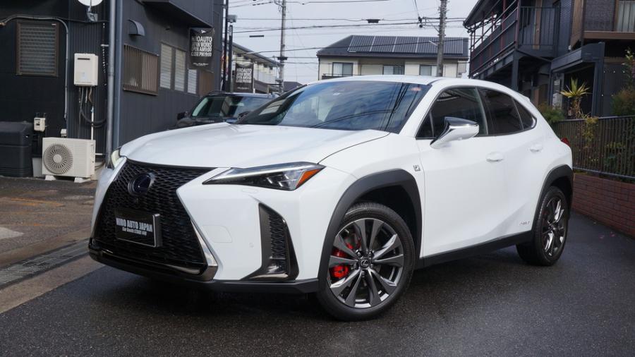 レクサスUX250h　キャリパー塗装COLOR:#001 Italian losso solid