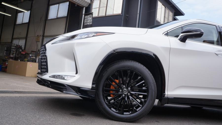 キャリパー塗装施工事例：レクサスRX　キャリパー塗装COLOR:#098 honey of pearl orange IMG20_2271_MndpGZ_sub7.jpg