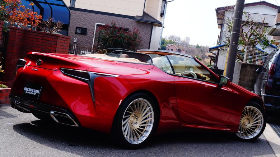 キャリパー塗装施工事例：レクサスLC　キャリパー塗装＆ローター塗装COLOR:#1102 Charm gross candy red＆#005 Deep coal blackローター加工Type:C6S8D　表面ハイポリッシュ加工 IMG20_2291_LEejEO_sub10.jpg