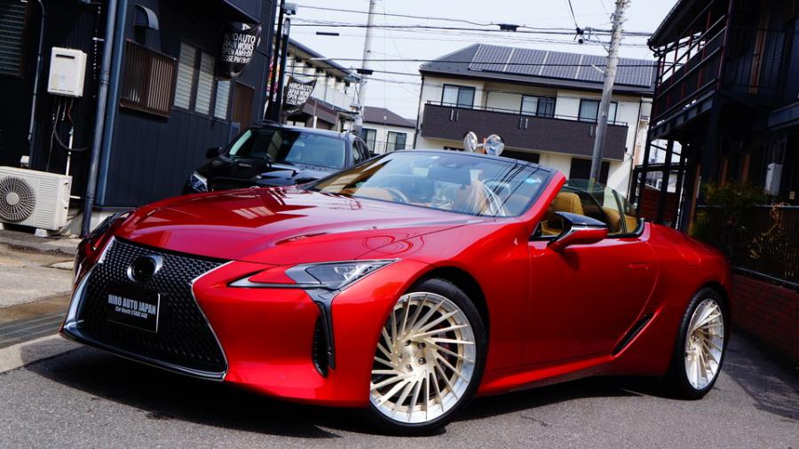 キャリパー塗装施工事例：レクサスLC　キャリパー塗装＆ローター塗装COLOR:#1102 Charm gross candy red＆#005 Deep coal blackローター加工Type:C6S8D　表面ハイポリッシュ加工 IMG20_2291_LEejEO_sub11.jpg