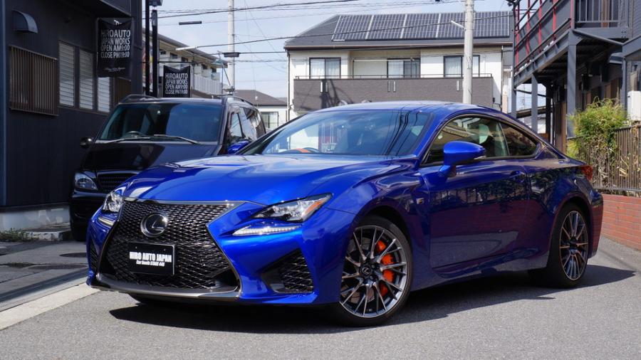 レクサスRC-F　キャリパー塗装COLOR:#1110 Valencia premium orange