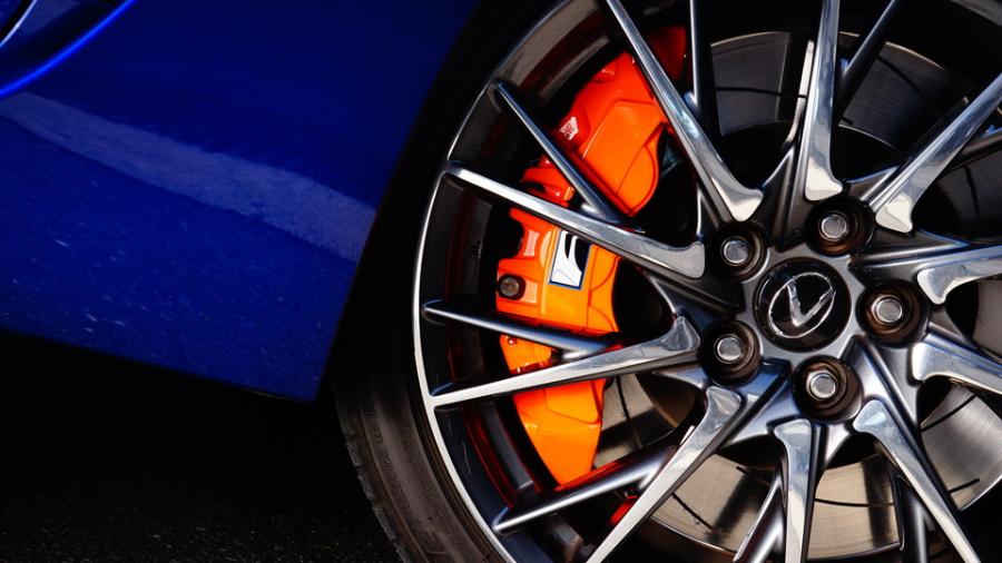 キャリパー塗装施工事例：レクサスRC-F　キャリパー塗装COLOR:#1110 Valencia premium orange IMG20_2295_CnmgnD_sub6.jpg