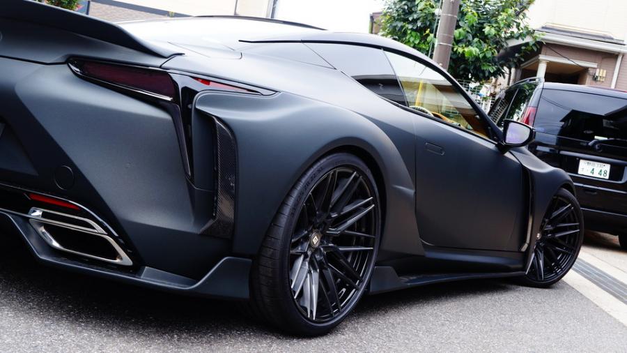 キャリパー塗装施工事例：レクサスLC　ローター塗装COLOR:#1107 Platinum new bronze pearl metallic IMG20_2346_I1TC7s_sub5.jpg