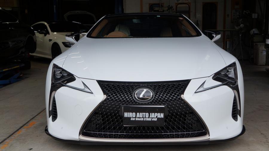 キャリパー塗装施工事例：レクサスLC　キャリパー塗装COLOR:#030 Royal art pearl orange gold　ローター塗装COLOR:#005 Deep coal black IMG20_2352_z3CMkS_sub9.jpg