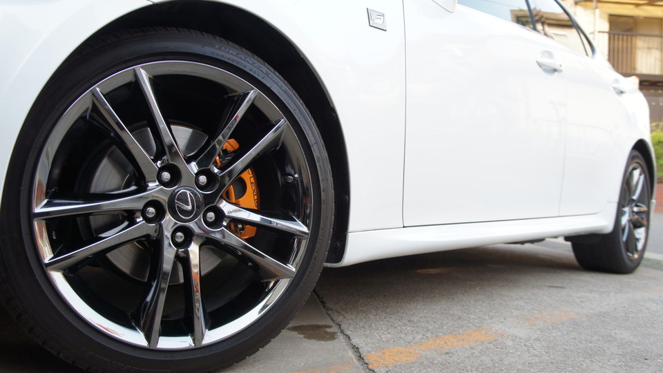 キャリパー塗装施工事例：レクサスIS純正キャリパー塗装　カラー：#030 royal art pearl orange gold IMG20_668_QbmunD_sub3.jpg