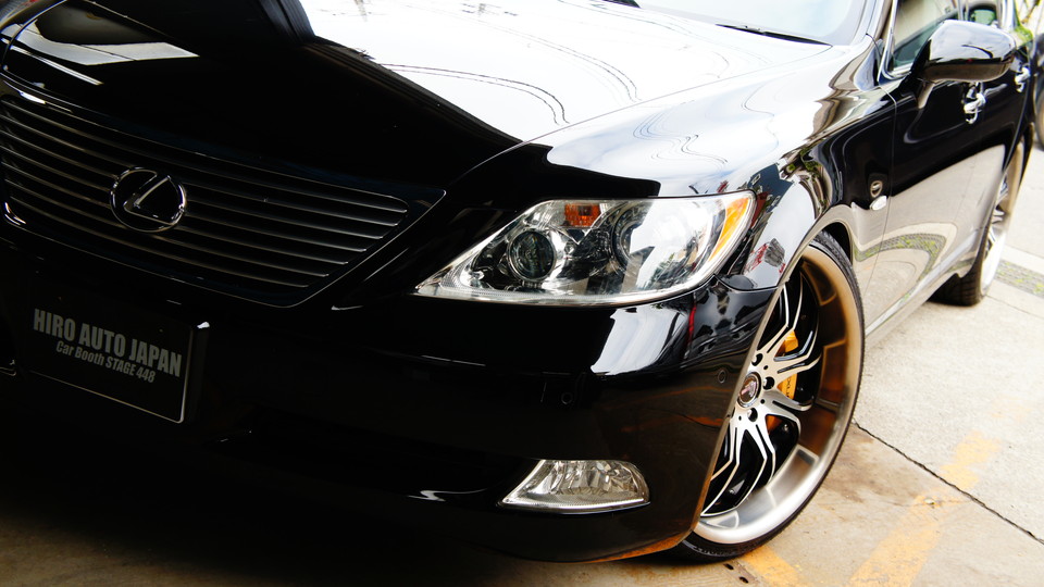 キャリパー塗装施工事例：レクサスLS純正キャリパー塗装＆ローター塗装　カラー：#003 tokyo midnight gold IMG20_682_ChqNMH_sub7.jpg