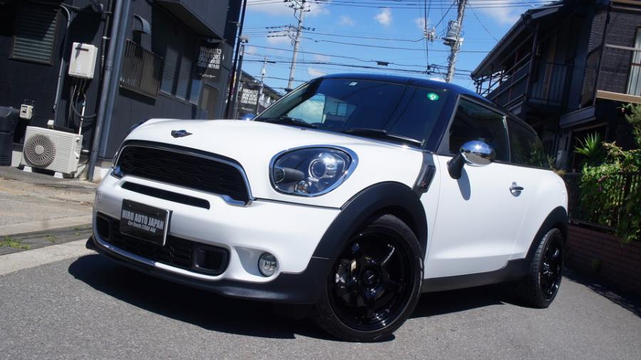 MINI PACEMAN　キャリパー塗装COLOR:#004 Blast light gray metalic