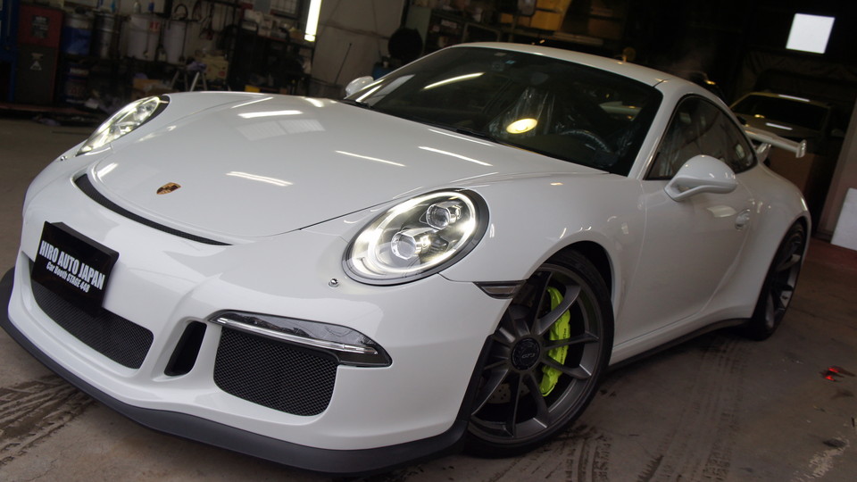 キャリパー塗装施工事例：ポルシェ911ＧＴ3純正キャリパー塗装　ＣＯＬＯＲ：アシッドグリーン IMG28_1190_fYiqdN_sub2.jpg
