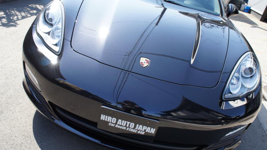 キャリパー塗装施工事例：ポルシェパナメーラ純正キャリパー塗装　COLOR:#001 Italian losso solid IMG28_1338_kE14rF_sub1.jpg