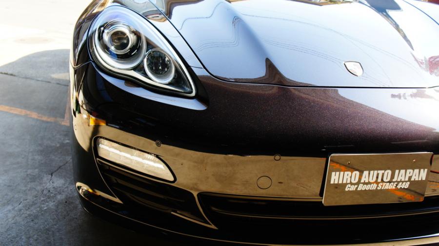 キャリパー塗装施工事例：ポルシェパナメーラ純正キャリパー塗装　COLOR:#001 Italian losso solid IMG28_1338_kE14rF_sub7.jpg