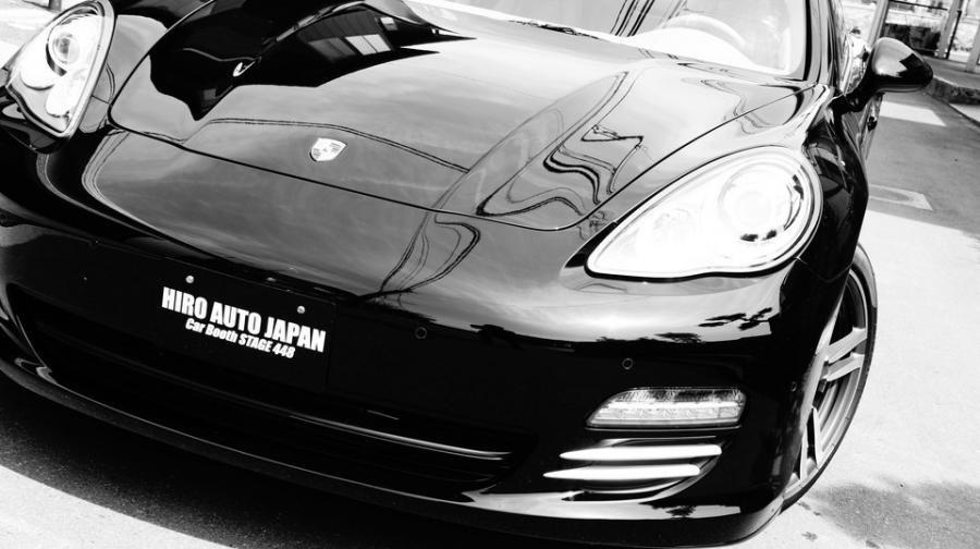 ポルシェパナメーラ純正キャリパー塗装　COLOR:#098 honey of pearl orange