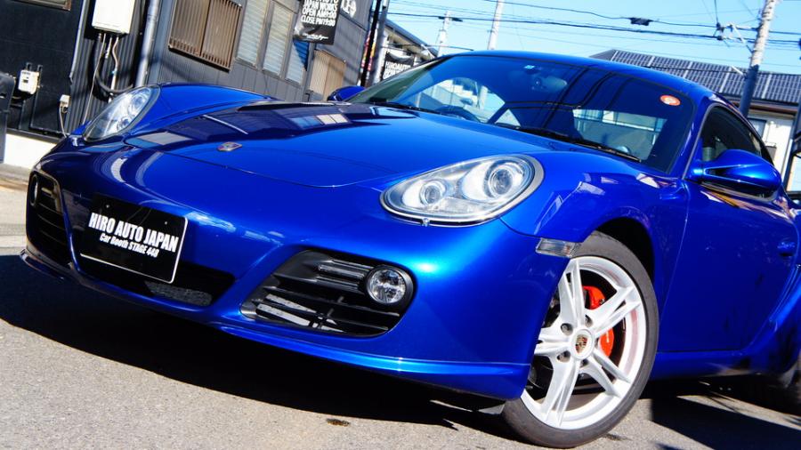 ポルシェケイマン　キャリパー塗装　COLOR:#001 Italian losso solid