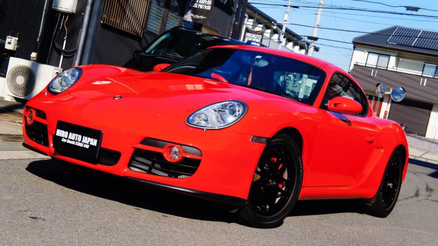 キャリパー塗装施工事例：ポルシェケイマン　キャリパー塗装COLOR:#1112 Racing red　ホイール塗装：グロスブラック IMG28_1914_Wsr0mi_sub3.jpg