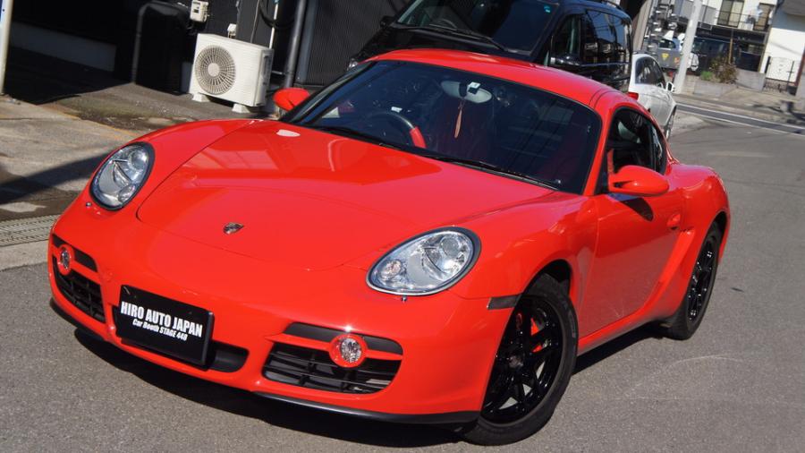 キャリパー塗装施工事例：ポルシェケイマン　キャリパー塗装COLOR:#1112 Racing red　ホイール塗装：グロスブラック IMG28_1914_Wsr0mi_sub8.jpg