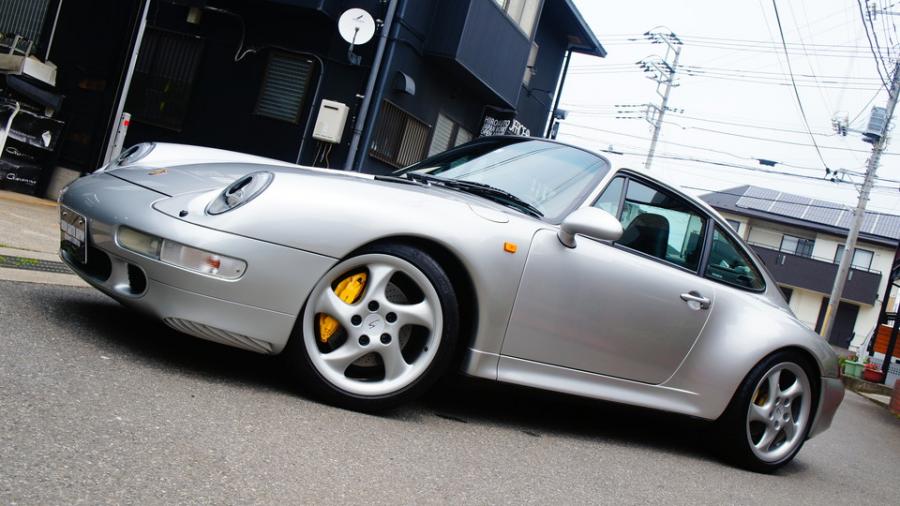 キャリパー塗装施工事例：ポルシェ993　キャリパー塗装COLOR:#002 giallo modena　D-DASHダストダウンパット一台分装着 IMG28_1981_oGVCHj_sub5.jpg