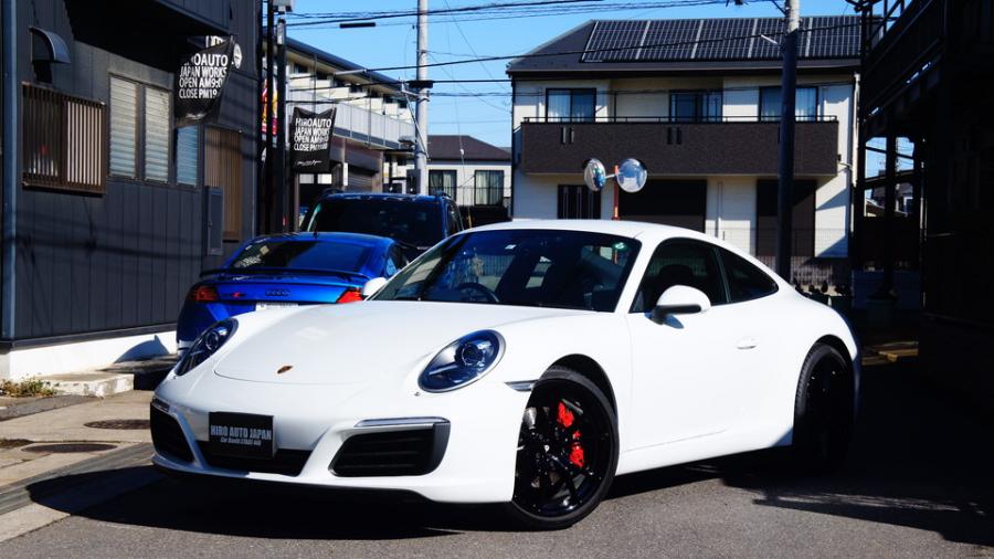 キャリパー塗装施工事例：ポルシェ911　キャリパー塗装COLOR:#001 Italian losso solid　ホイール塗装グロスブラック IMG28_2102_oGoiqP_sub8.jpg