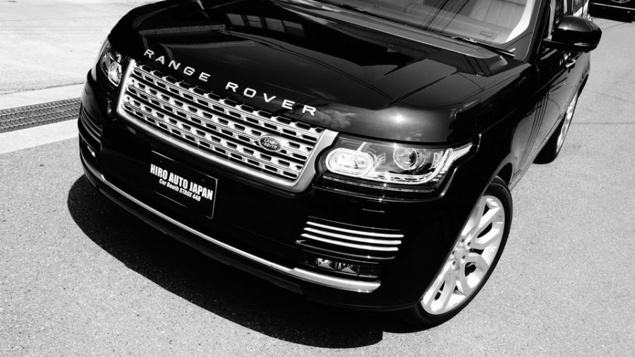 レンジローバーオートバイオ　キャリパー塗装　COLOR:ダークブルー（調色）