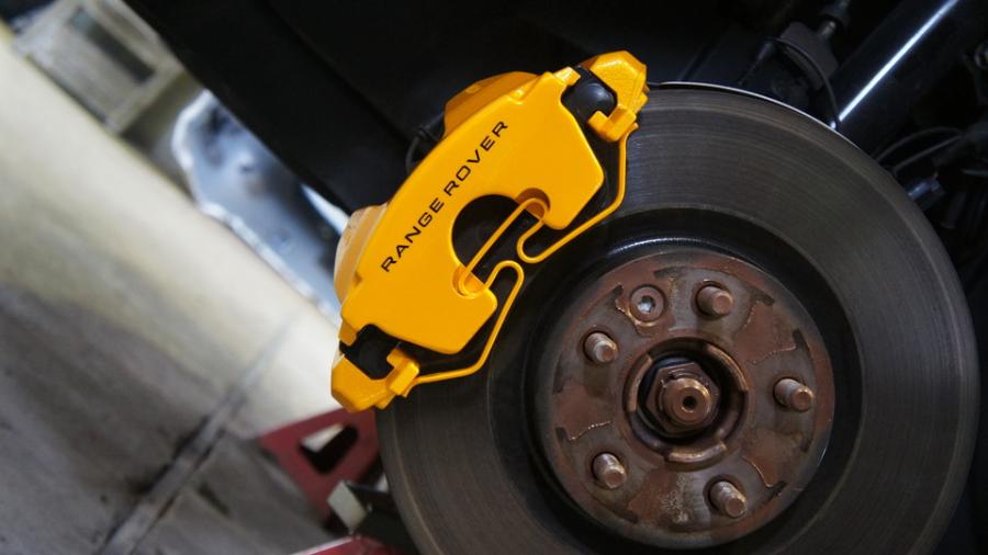 キャリパー塗装施工事例：レンジローバーイヴォーク　キャリパー塗装　COLOR:#021 california sunshinne yellow IMG29_1749_EX1oSH_sub1.jpg