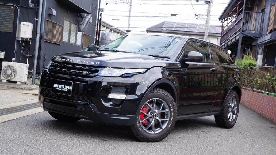 イヴォーク　キャリパー塗装COLOR:#083 Fluorescence pink