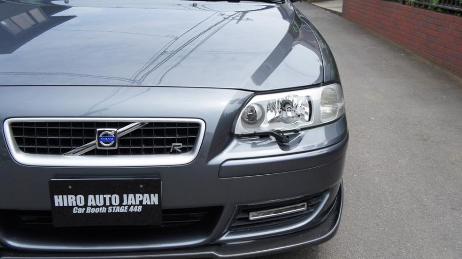 ボルボV70R純正キャリパー塗装＆ローター塗装　COLOR:#002 giallo modena＆#004 Blast light gray metalic