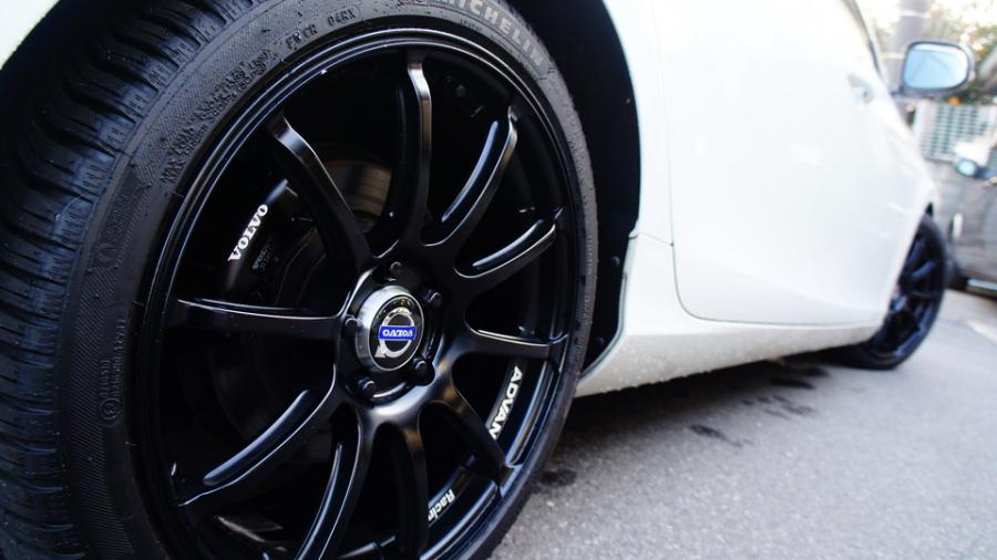 キャリパー塗装施工事例：ボルボV40　キャリパー塗装COLOR:#1114 Deep coal black matte IMG30_2101_ulrYuo_sub7.jpg