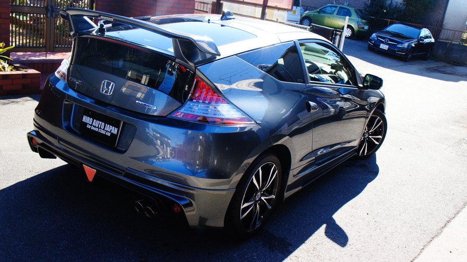 キャリパー塗装施工事例：ホンダCR-Z純正キャリパー塗装　COLOR：＃1107PRATINUM NEW BRONZE PEARL METALLIC＆ローター塗装　COLOR:#005 deep coal black＆D-DASHブレーキパット装着 IMG52_1216_k3YoWS_sub2.jpg