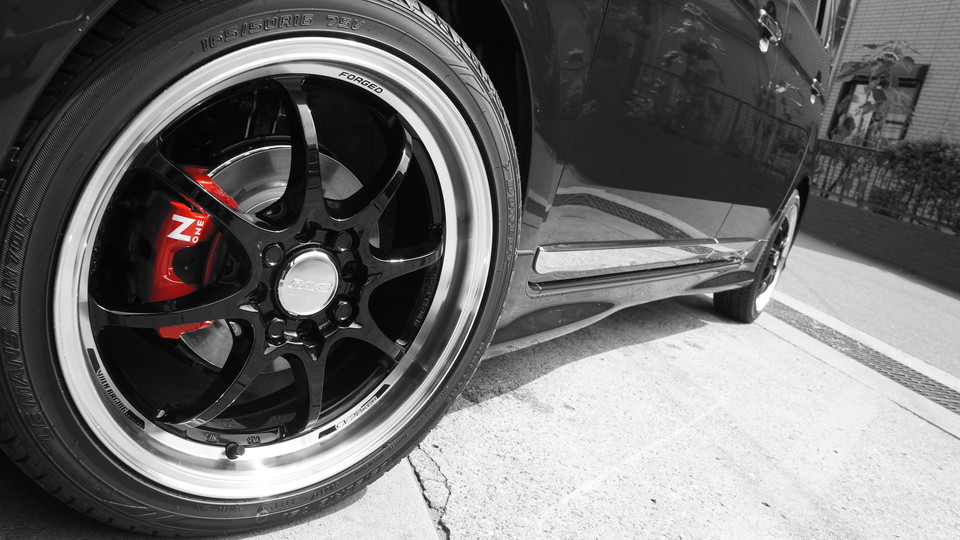 キャリパー塗装施工事例：ホンダN-ONE純正キャリパー塗装＆ローター塗装　COLOR：#001 Italian losso solid＆#003 tokyo midnight gold IMG66_1099_bzRuoB_sub4.jpg