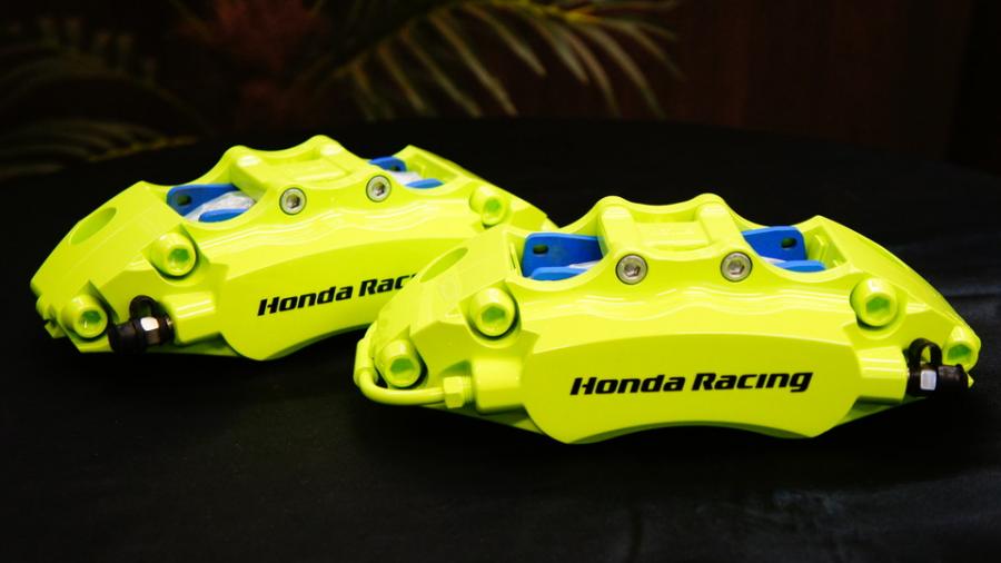 ホンダＳ660社外6ＰＯＴキャリパー塗装　ＣＯＬＯＲ：#1116 Acid green