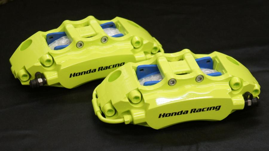 キャリパー塗装施工事例：ホンダＳ660社外6ＰＯＴキャリパー塗装　ＣＯＬＯＲ：#1116 Acid green IMG66_1313_baXnEj_sub1.jpg