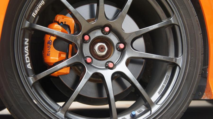 キャリパー塗装施工事例：シビックタイプR　キャリパー塗装　COLOR:#098 honey of pearl orange IMG66_1585_LclfAE_sub6.jpg