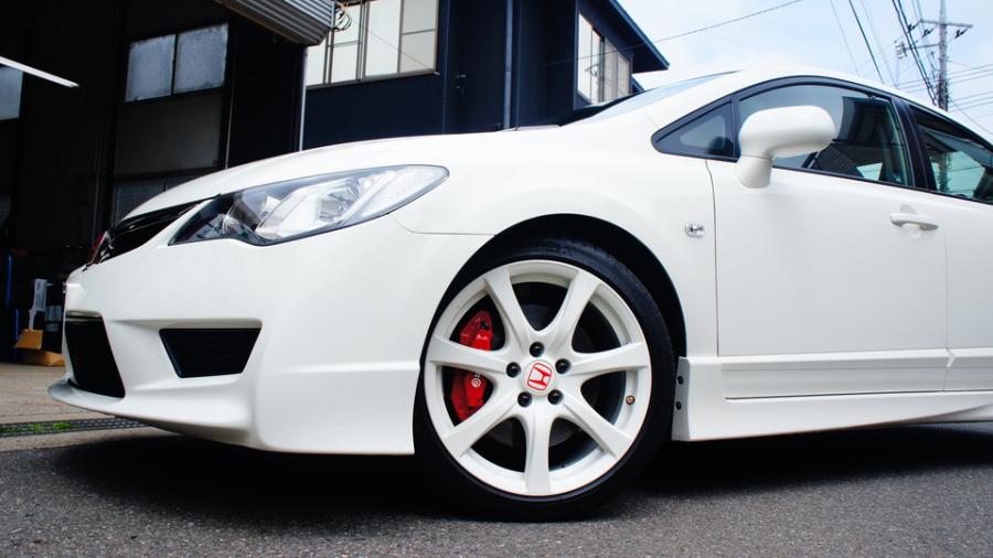 キャリパー塗装施工事例：シビックタイプR　キャリパー塗装　COLOR:#1112 Racing red IMG66_1630_Fqxcjb_sub4.jpg