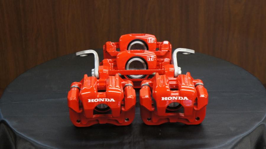 ホンダS660　キャリパー塗装　COLOR:#001 Italian losso solid