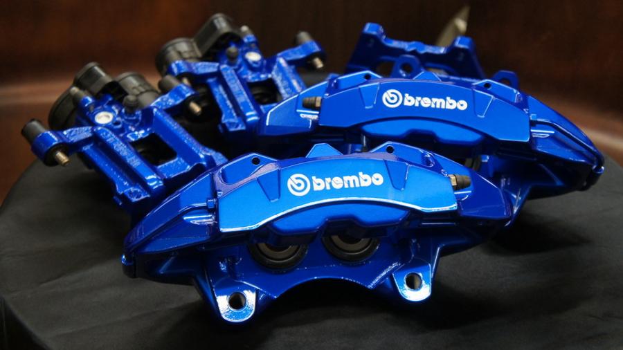 ホンダシビック　タイプR　キャリパー塗装COLOR:#1115 Deep marine blue