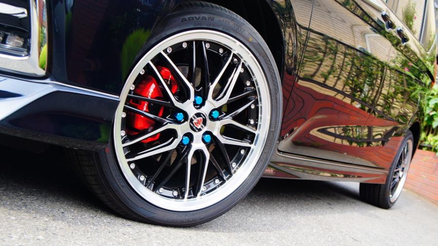 キャリパー塗装施工事例：フリード　キャリパー塗装：#1112 Racing red IMG66_2042_5RLLva_sub3.jpg