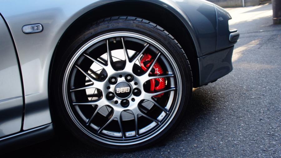 ホンダNSX　キャリパー塗装COLOR:#001 Italian losso solid