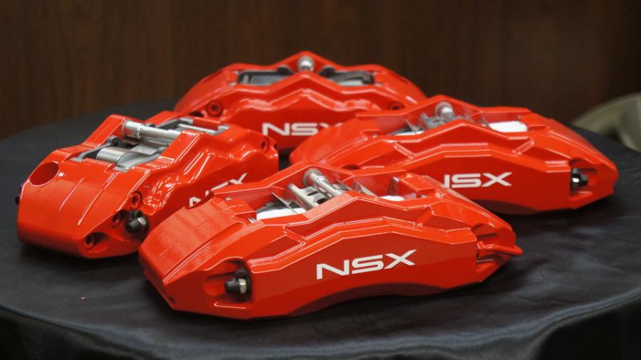 ホンダNSX　キャリパー塗装COLOR:#001 Italian losso solid