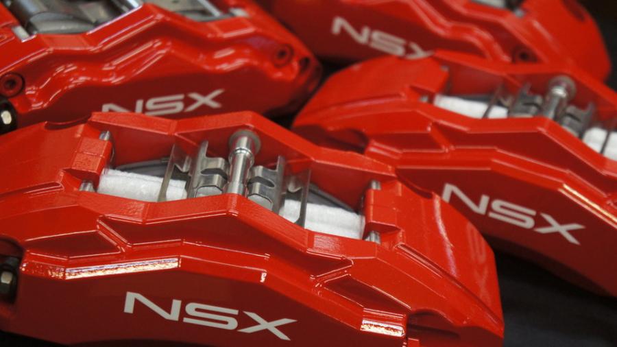 キャリパー塗装施工事例：ホンダNSX　キャリパー塗装COLOR:#001 Italian losso solid IMG66_2118_806I68_sub1.jpg