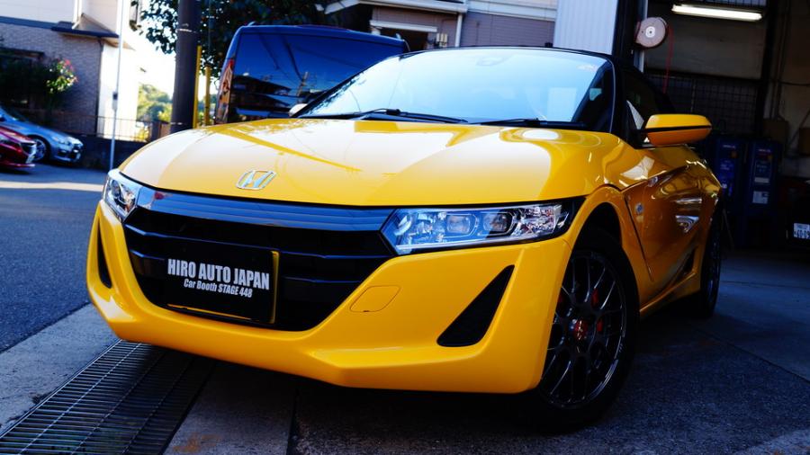 キャリパー塗装施工事例：ホンダS660　キャリパー塗装ローター塗装COLOR:#001 Italian losso solid IMG66_2212_TlTkB1_sub5.jpg