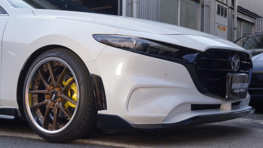 キャリパー塗装施工事例：マツダ3　キャリパー塗装＆ローター塗装COLOR:#020 hawaiian passion yellow IMG67_2283_FDjvmh_sub9.jpg