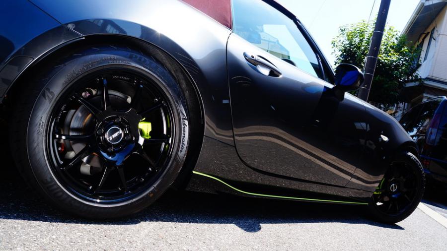 キャリパー塗装施工事例：マツダロードスター　キャリパー塗装COLOR:#1116 Acid green IMG67_2344_gfEKXn_sub8.jpg