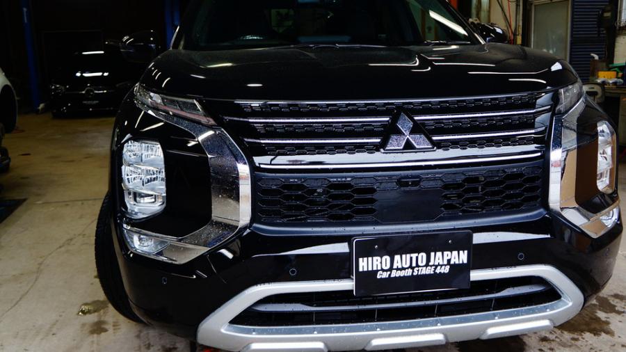 キャリパー塗装施工事例：アウトランダー　キャリパー塗装、ローター塗装COLOR:#001 Italian losso solid IMG68_2335_CAkLy8_sub5.jpg