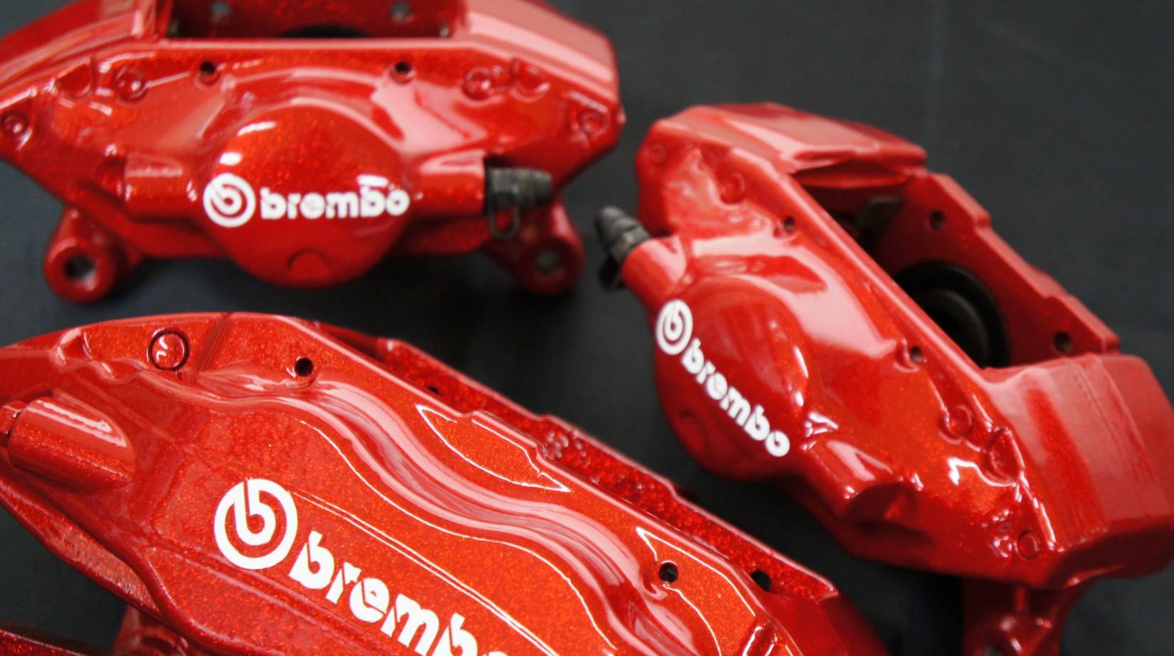 菱ランサーエボリューション純正キャリパー★ COLOR：royal flash candy red #011