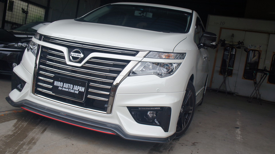 キャリパー塗装施工事例：ニッサンエルグランド純正キャリパー塗装　COLOR:	#011 royal flash candy red IMG69_1073_2jKVOF_sub6.jpg