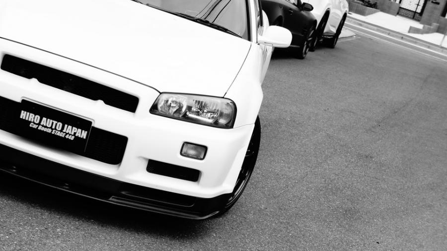 キャリパー塗装施工事例：ニッサン34GT-R　キャリパー塗装　COLOR：#1102 Charm gross candy red　ローター加工Type:SD IMG69_1471_SZTE93_sub6.jpg