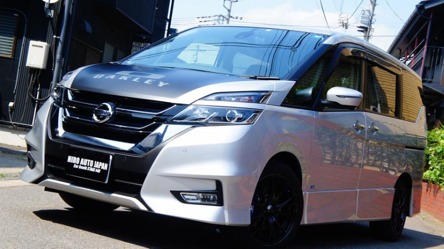 キャリパー塗装施工事例：ニッサン・セレナ　キャリパー塗装　COLOR:#1115 Deep marine blue　ローター加工：Type:DP IMG69_1767_h3if1e_sub9.jpg