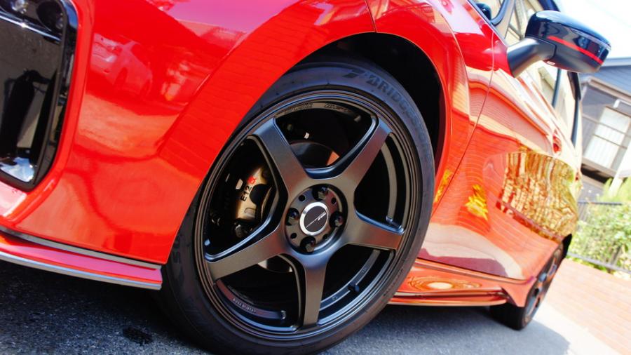 キャリパー塗装施工事例：ニッサンノート　キャリパー塗装　COLOR:#1107 Platinum new bronze pearl metallic IMG69_1833_RUcvfD_sub3.jpg