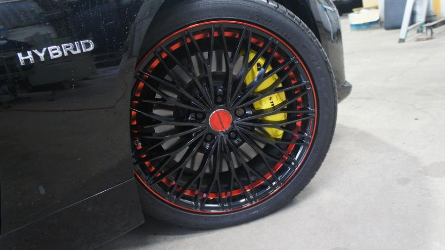 キャリパー塗装施工事例：スカイライン　キャリパー塗装COLOR:#020 hawaiian passion yellow IMG69_2009_nMyNtB_sub3.jpg