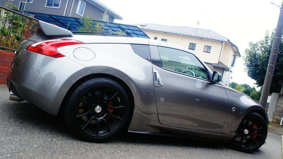 キャリパー塗装施工事例：フェアレディーZ　キャリパー塗装COLOR:#001 Italian losso solid　ローター加工Type:C6S8D IMG69_2183_nKeVEh_sub8.jpg