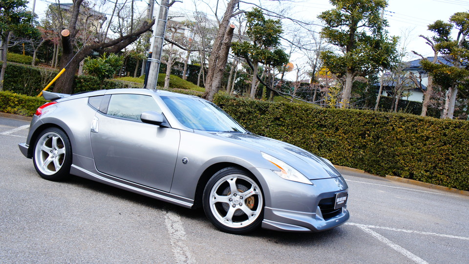 キャリパー塗装施工事例：ニッサンフェアレディーZ34純正キャリパー＆ローター　塗装色：#1107PRATINUM NEW BRONZE PEARL METALLIC　ローター加工Type:C6S8D IMG69_619_3tzRUK_sub5.jpg